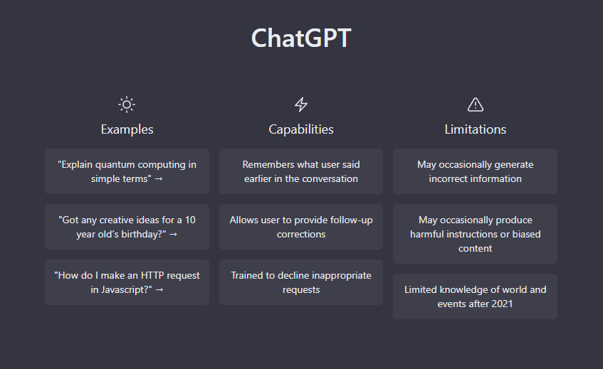 Lancé il y un peu plus d'un mois, ChatGPT est devenu viral grâce à sa simplicité d'utilisation et la force des réponses proposées. Des limites sont cependant à noter.